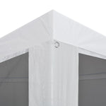 ZNTS Party Tent with 4 Mesh Sidewalls 4x3 m 45109