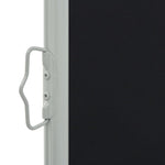 ZNTS Patio Retractable Side Awning 160 x 300 cm Black 45193