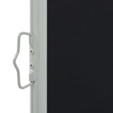 ZNTS Patio Retractable Side Awning 160 x 300 cm Black 45193