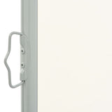 ZNTS Patio Retractable Side Awning 160 x 300 cm Cream 45194