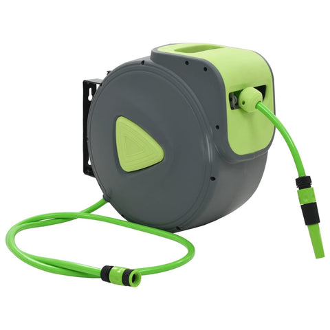 ZNTS Automatic Retractable Water Hose Reel Wall Mounted 30+2 m 143898