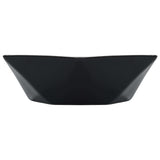 ZNTS Wash Basin 41x36.5x12 cm Ceramic Black 143914