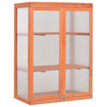 ZNTS Greenhouse Wood 75x47x109 cm 170646