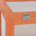 ZNTS Greenhouse Wood 75x47x109 cm 170646