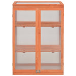 ZNTS Greenhouse Wood 75x47x109 cm 170646