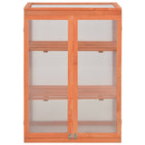 ZNTS Greenhouse Wood 75x47x109 cm 170646