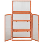 ZNTS Greenhouse Wood 75x47x109 cm 170646