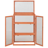 ZNTS Greenhouse Wood 75x47x109 cm 170646