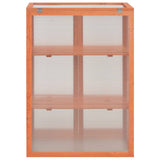ZNTS Greenhouse Wood 75x47x109 cm 170646