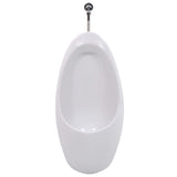ZNTS Wall Mounted Urinal with Flush System Ceramic 143983