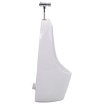 ZNTS Wall Mounted Urinal with Flush System Ceramic 143983