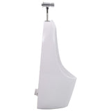 ZNTS Wall Mounted Urinal with Flush System Ceramic 143983