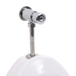 ZNTS Wall Mounted Urinal with Flush System Ceramic 143983