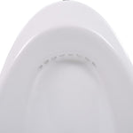 ZNTS Wall Mounted Urinal with Flush System Ceramic 143983
