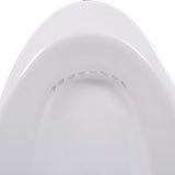 ZNTS Wall Mounted Urinal with Flush System Ceramic 143983
