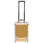 ZNTS Make-up Trolley 35x29x45 cm Gold Aluminium 91827