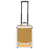 ZNTS Make-up Trolley 35x29x45 cm Gold Aluminium 91827