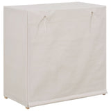 ZNTS Shoe Cabinet with Cover White 79x40x80 cm Fabric 248194
