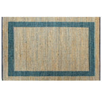 ZNTS Handmade Rug Jute Blue 80x160 cm 133734
