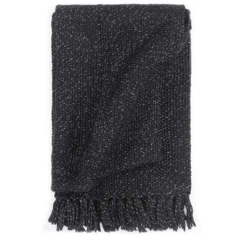 ZNTS Throw Lurex 220x250 cm Anthracite 133778