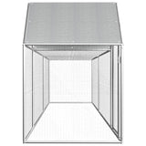 ZNTS Chicken Coop 5x1x1.5 m Galvanised Steel 144555