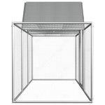 ZNTS Chicken Coop 3x1x1.5 m Galvanised Steel 144559