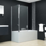 ZNTS Bi-Folding Shower Enclosure ESG 120x68x130 cm 144676