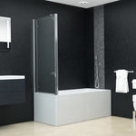 ZNTS Bi-Folding Shower Enclosure ESG 120x68x130 cm 144676