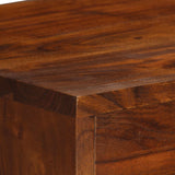 ZNTS Sideboard 115x35x86 cm Solid Acacia Wood 247938