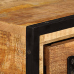 ZNTS Sideboard 65x30x70 cm Solid Mango Wood 247342
