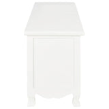 ZNTS TV Cabinet White 120x30x40 cm Wood 249888