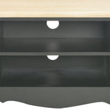 ZNTS TV Cabinet Black 120x30x40 cm Wood 249891