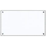 ZNTS Kitchen Backsplash Transparent 70x40 cm Tempered Glass 249466