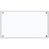 ZNTS Kitchen Backsplash Transparent 70x40 cm Tempered Glass 249466
