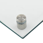ZNTS Kitchen Backsplash Transparent 70x40 cm Tempered Glass 249466