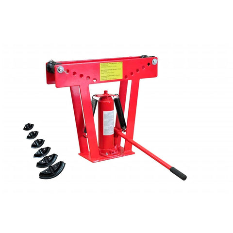 ZNTS 12 Ton Hydraulic Tube Rod Pipe Bender with 6 Dies 140210