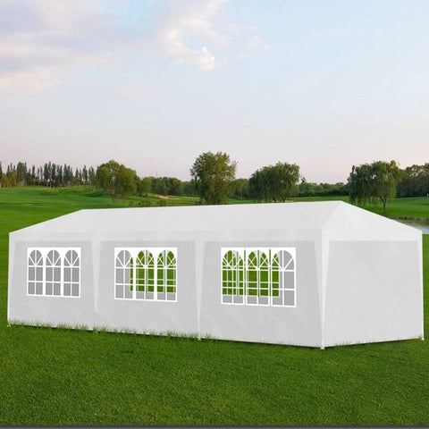 ZNTS Party Tent 3x9 m White 90338