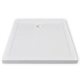 ZNTS Rectangular ABS Shower Base Tray 70 x 90 cm 140323