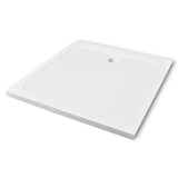 ZNTS Square ABS Shower Base Tray 90 x 90 cm 140325