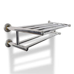 ZNTS Stainless Steel Towel Rack 6 Tubes 140334