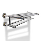 ZNTS Stainless Steel Towel Rack 6 Tubes 140334