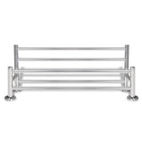 ZNTS Stainless Steel Towel Rack 6 Tubes 140334
