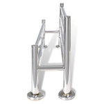 ZNTS Stainless Steel Towel Rack 6 Tubes 140334
