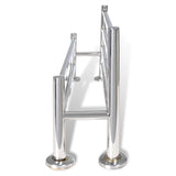 ZNTS Stainless Steel Towel Rack 6 Tubes 140334