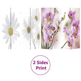 ZNTS Folding Room Divider 160x170 cm Flower 240477