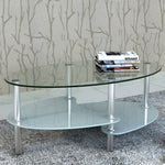 ZNTS Coffee Table with Exclusive Design White 240508