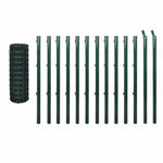 ZNTS Euro Fence Steel 25x0.8 m Green 140568