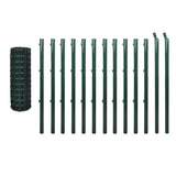 ZNTS Euro Fence Steel 25x1.2 m Green 140570