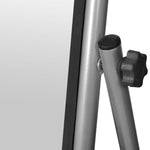 ZNTS Free Standing Floor Mirror Full Length Rectangular Grey 240580