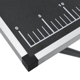 ZNTS Folding Pasting Table MDF and Aluminium 300x60x78 cm 140718